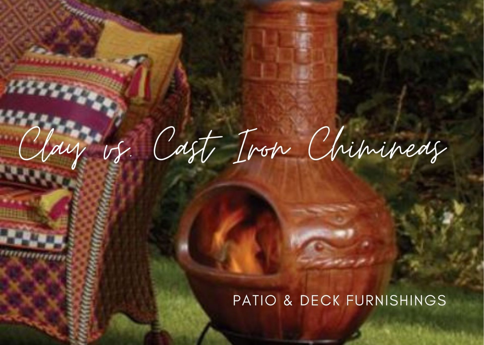 Clay vs Cast Iron Chiminea: Which Look Will Inspire Your Backyard Design?