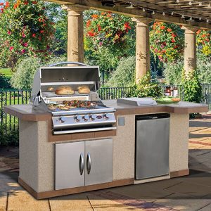 Outdoor Kitchen Prefab BBQ Islands - Cook. Drink. Decorate.