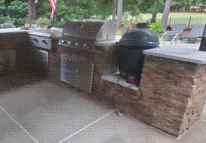 example of a $25000 outdoor kitchen
