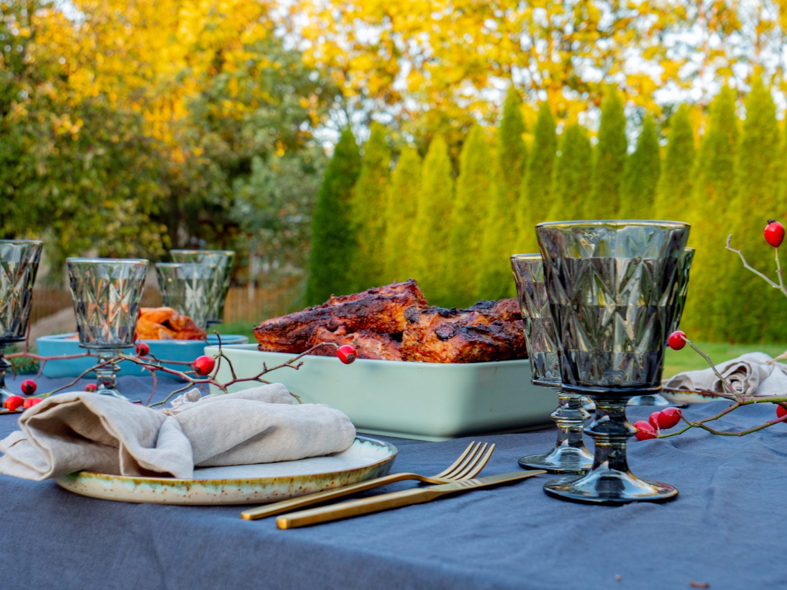 DIY outdoor table top ideas