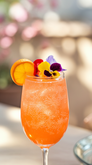 Champagne Dreamsicle Cocktail