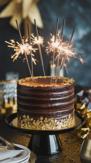 Midnight Magic Chocolate Layer Cake