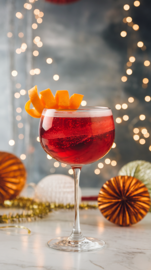 New Year’s Negroni Royale