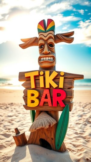 20-plus Tiki Bar Sign Ideas