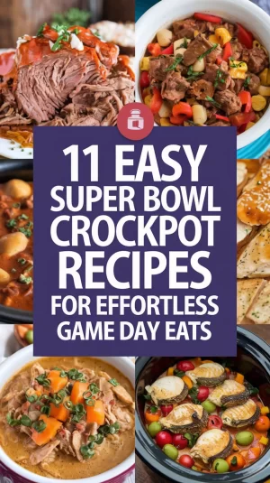 11 Easy Super Bowl Crockpot Recipes for Effortless Game Day Eats