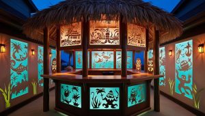 16 Extraordinary Ideas for Your Home Tiki Bar