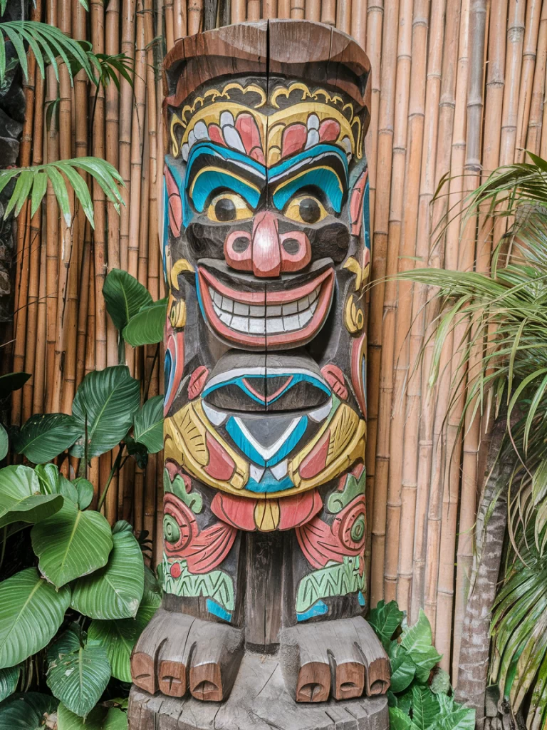 11 Unique and Colorful Tiki Faces to Brighten Your Tiki Bar