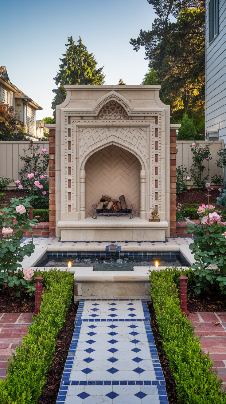 Eternal Flame: 9 Outdoor Fireplace Ideas Inspired by Ancient Cultures