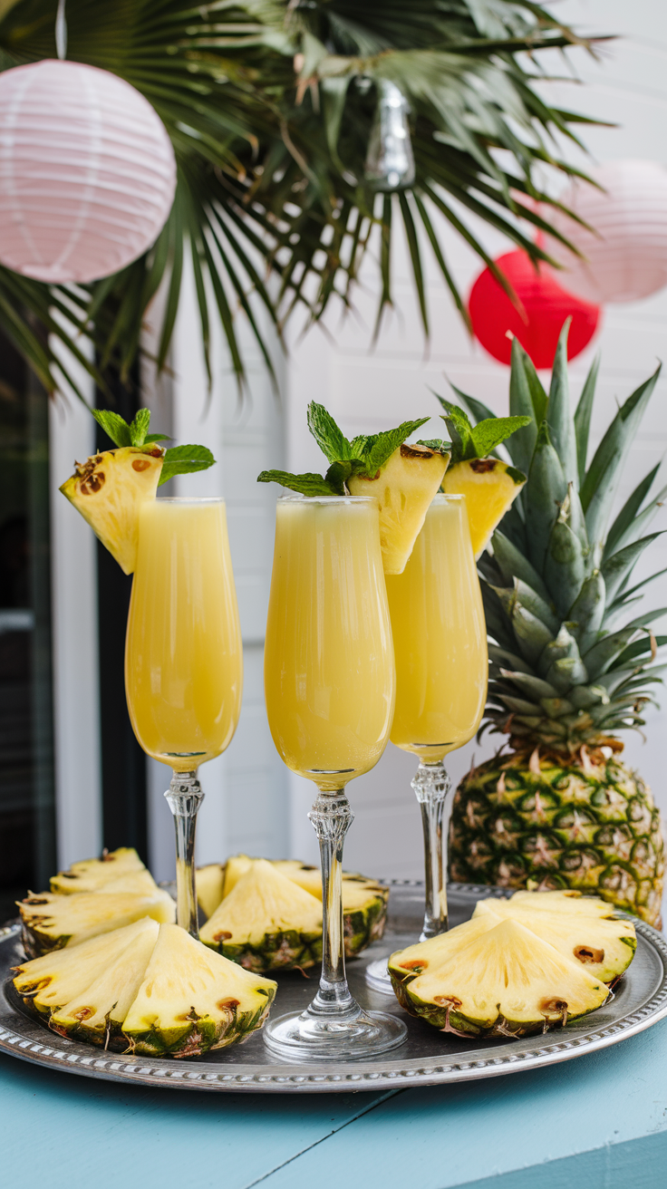 Create a Mimosa Bar That Makes Every Backyard Celebration Unforgettable
