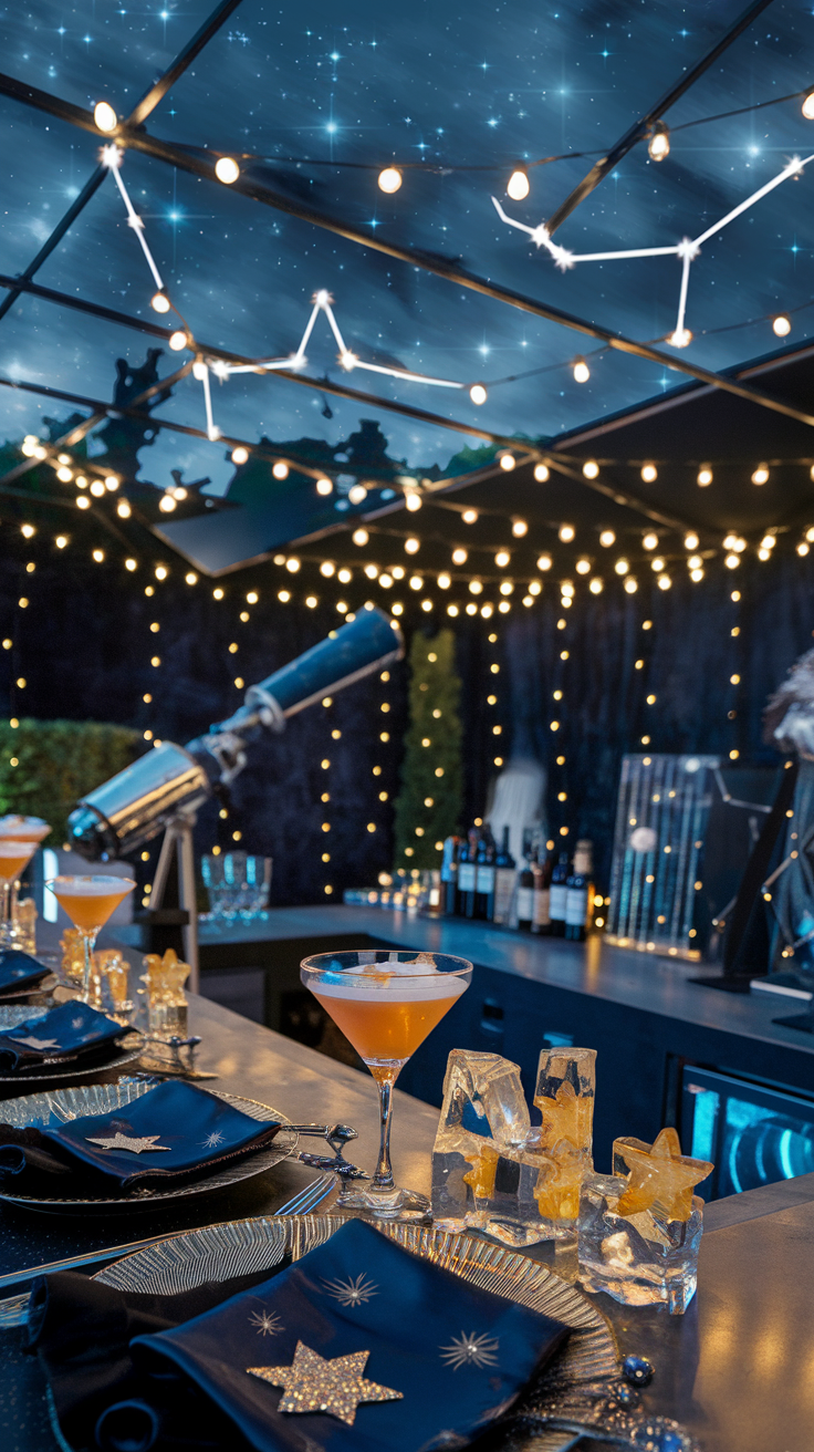 Shake, Stir, Impress:15+ Backyard Martini Bar Ideas That Steal the Show