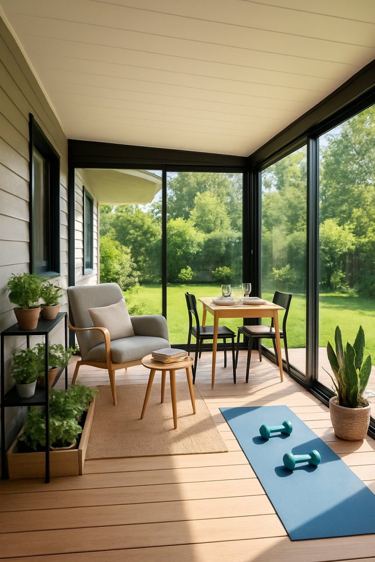 9 Ways to Use an Enclosed Deck That Aren’t Just More Seating