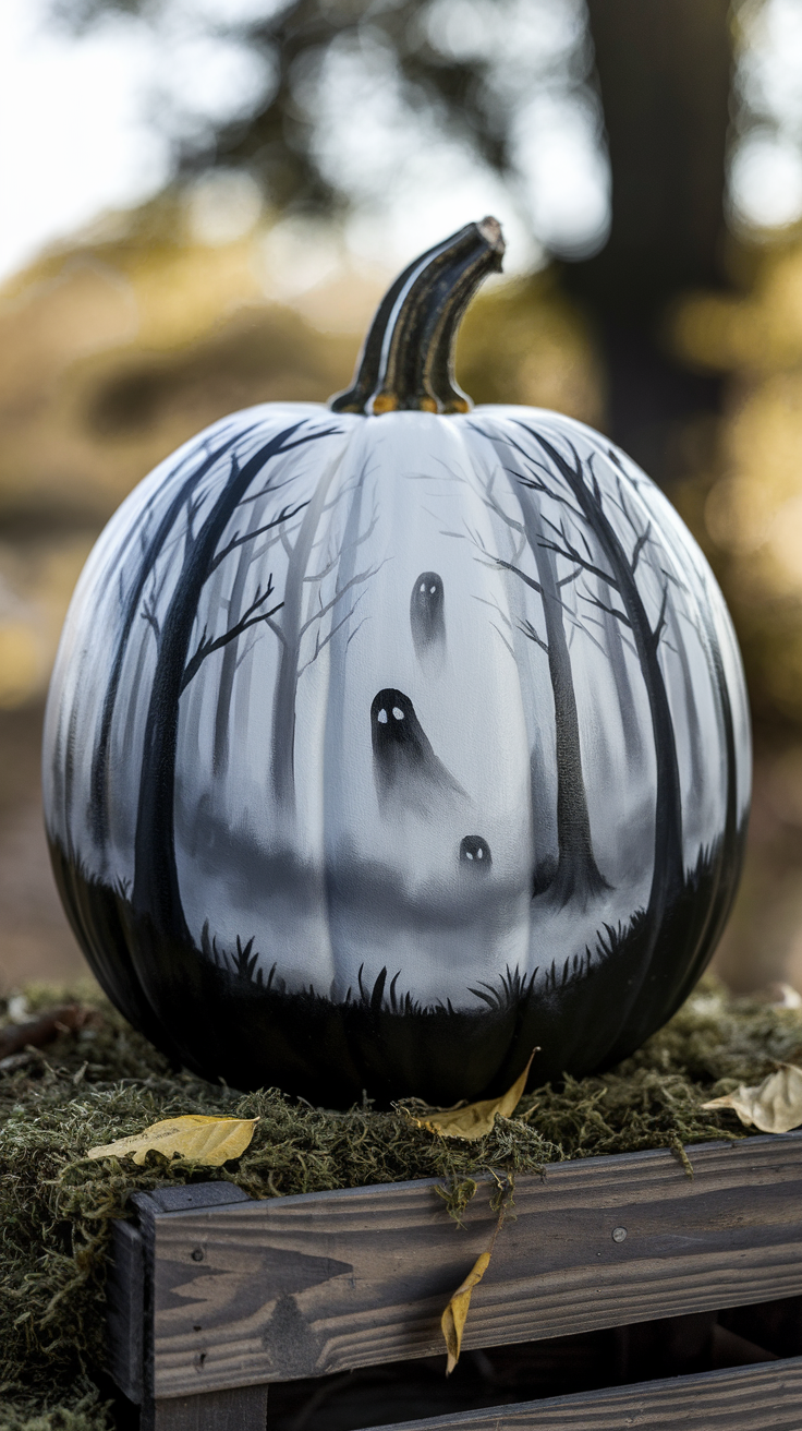11 Ghost Pumpkin Painting Ideas