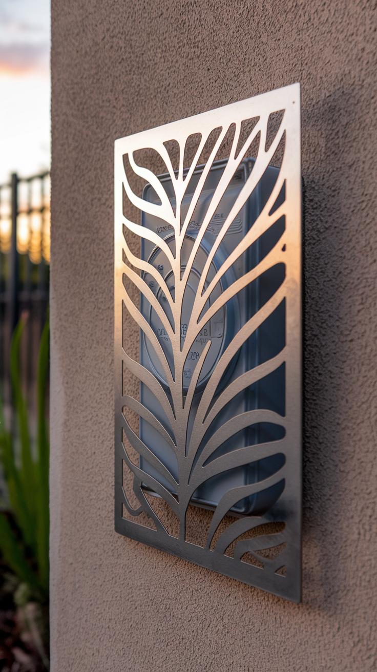 Utility Meter Cover Ideas