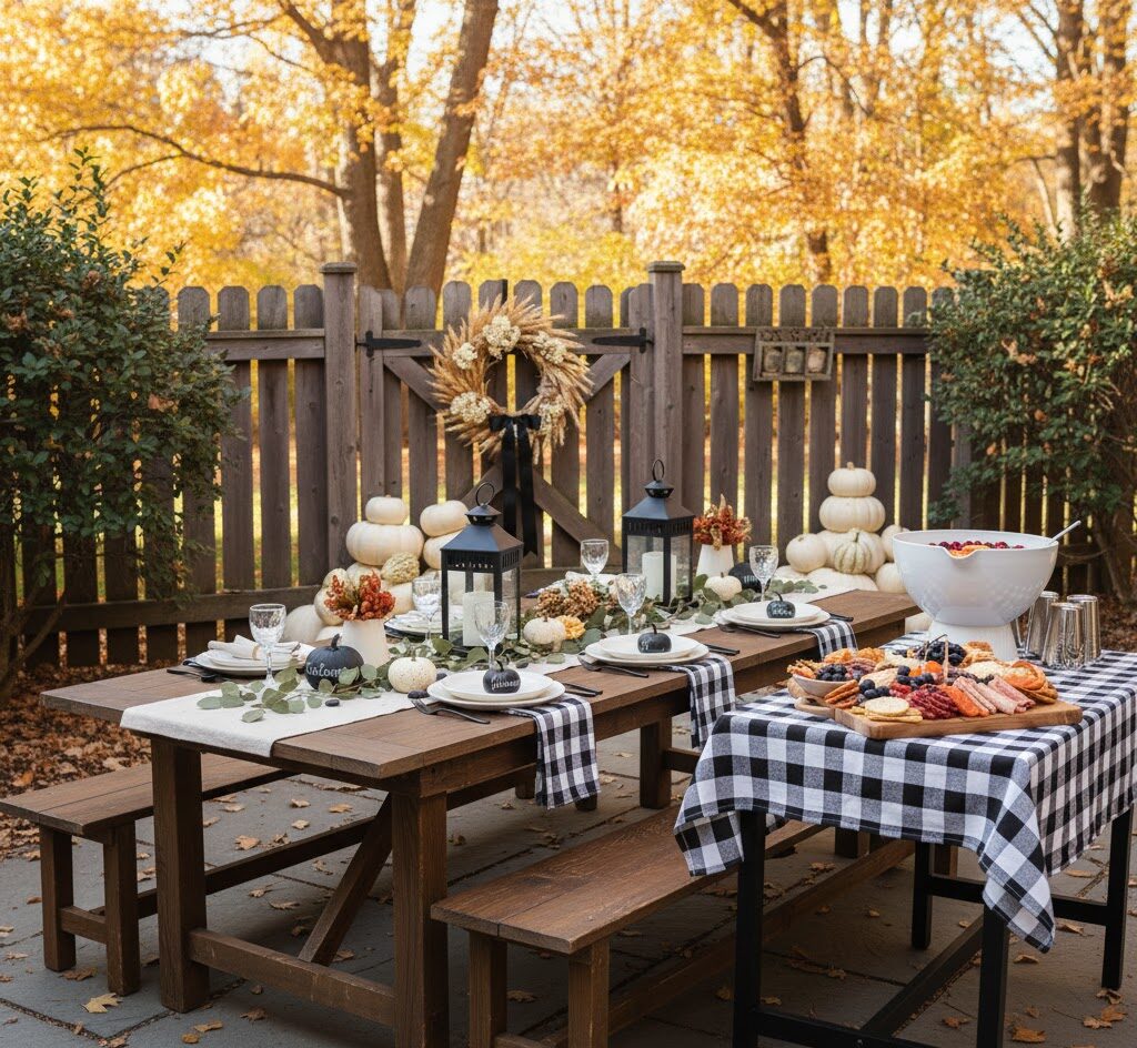 Pilgrim Thanksgiving Tablescape